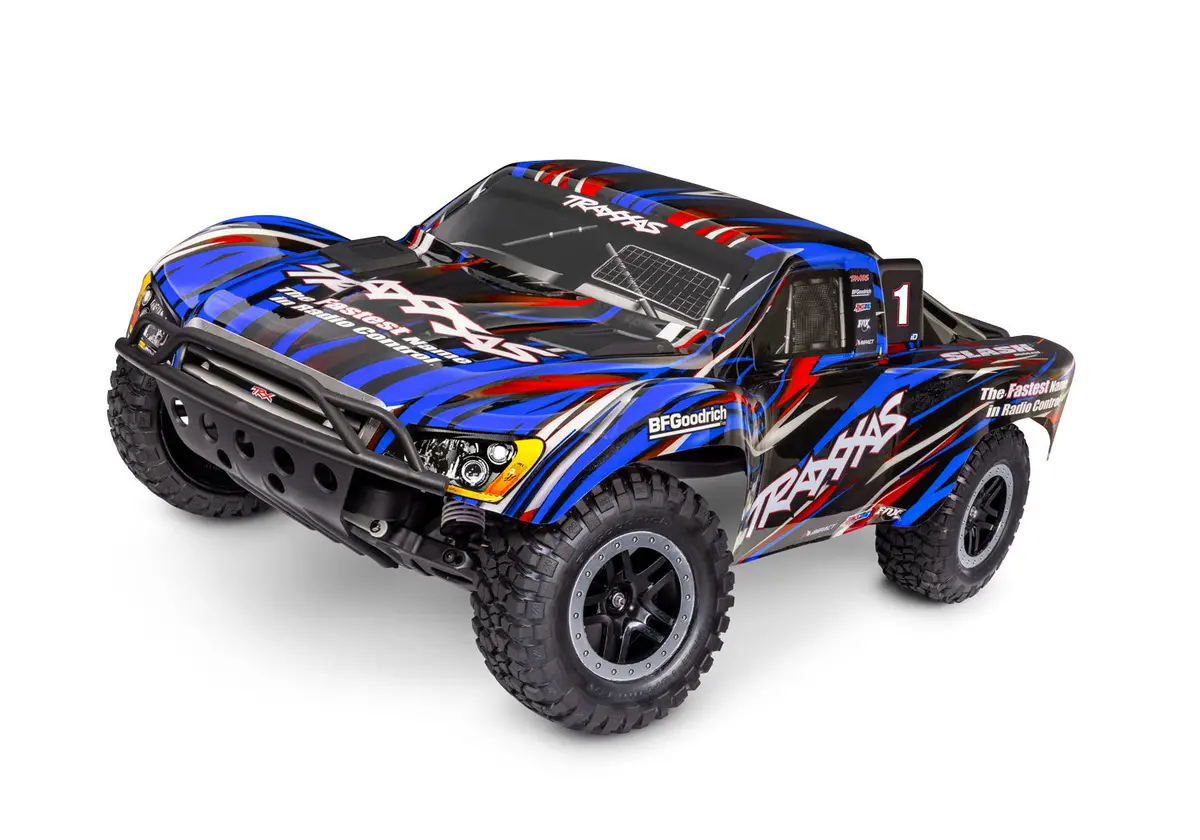 Slash Bl-2S Hd 1/10 2Wd Short Course Truck Rtr, Blue 1
