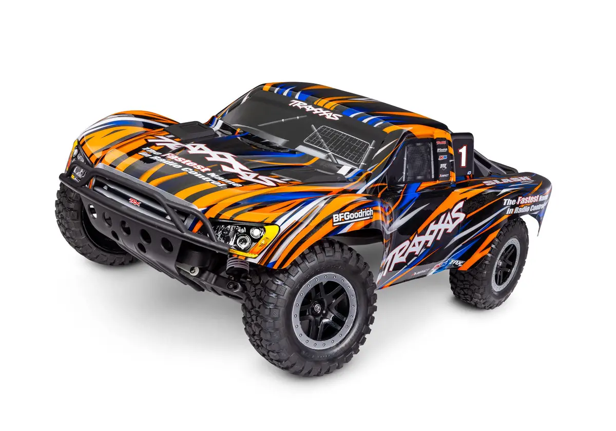 Slash Bl-2S Hd 1/10 2Wd Short Course Truck Rtr, Orange 1