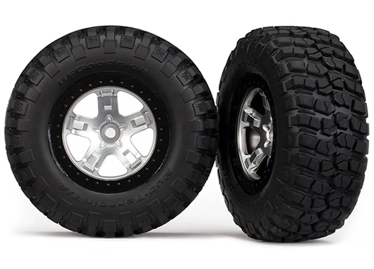 Mud-Terrain Tires, Sct Wheels, Satin Chrome 1