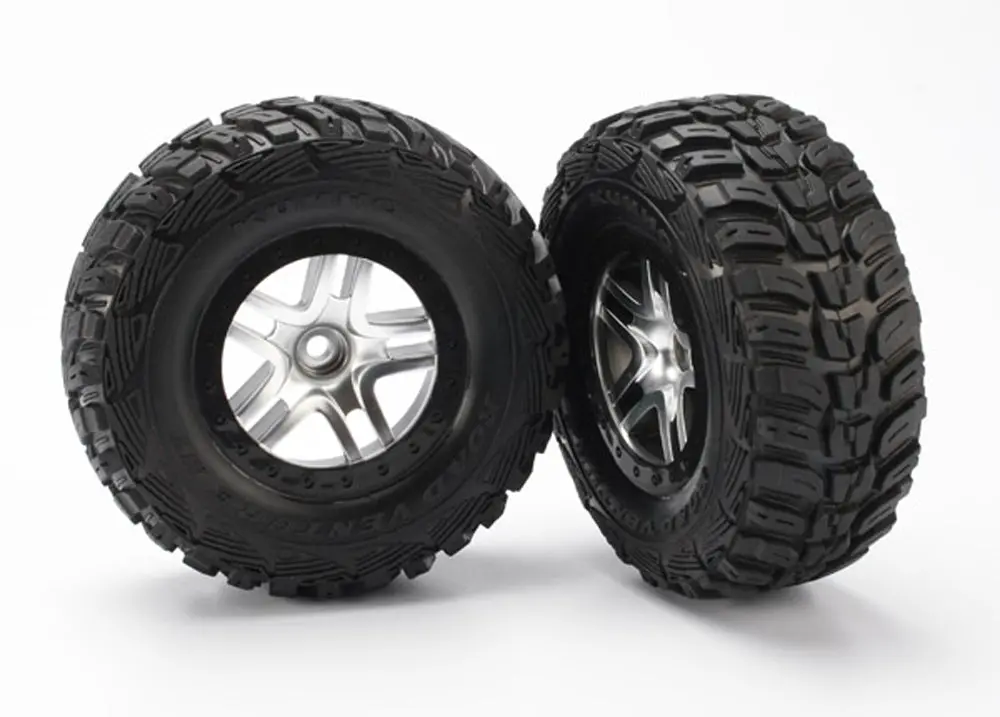 Kumho Tires, Sct Ss Wheels, Satin Chrome/Black 1