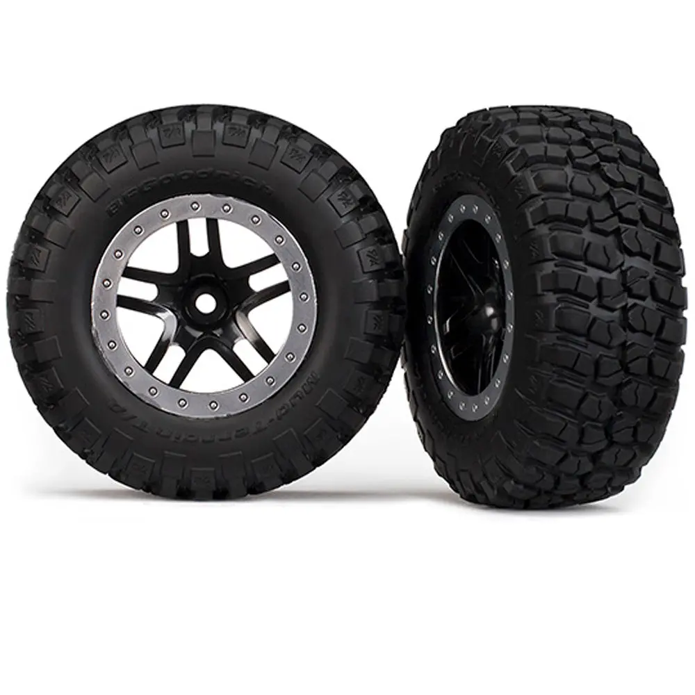 Bfg Mud-Terrain Tires, Sct Ss Wheel, Satin Chrome 1