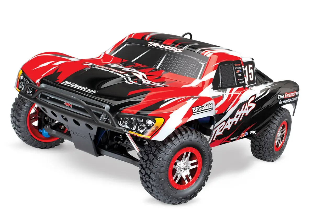Slayer Pro Nitro 1/10 4X4 Short Course Truck Rtr, Red 1