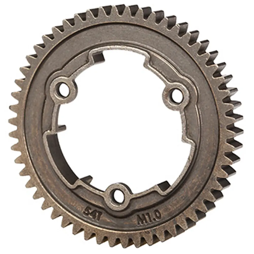 Spur Gear, Steel, M1.0, 32P, 54T 1