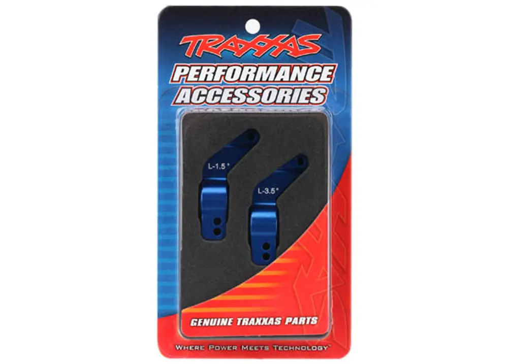 Rear Left & Right Aluminum Axle Carriers, Blue 1