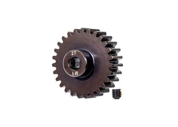 Pinion Gear, 1.0 Metric Pitch 5Mm Shaft, 27T 1