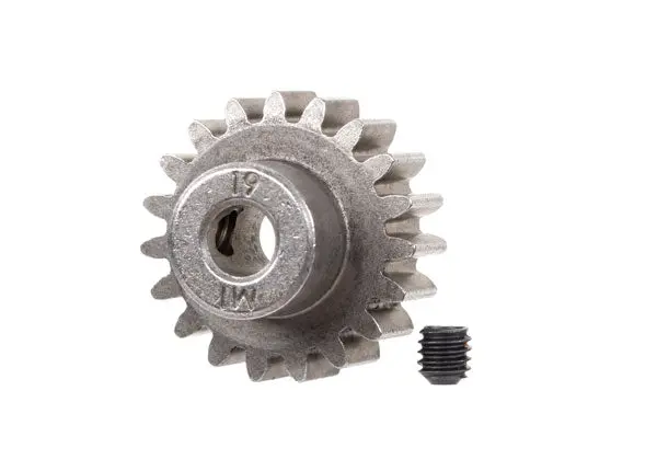 Pinion Gear, 1P, 5Mm Shaft, 19T W/ Set Screw 1