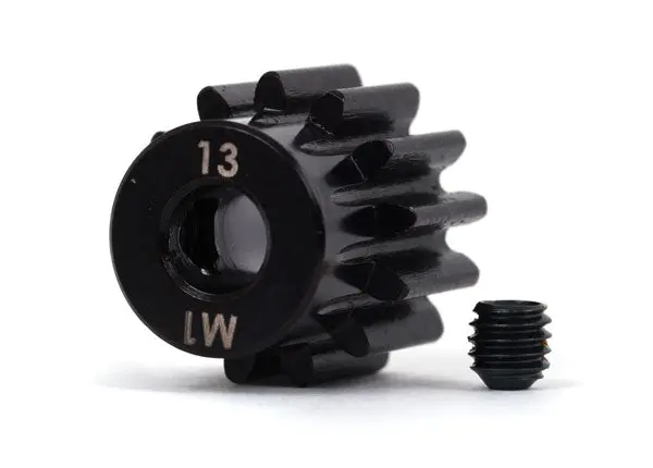 Steel Pinion Gear, 1P, 5Mm Shaft 13T 1