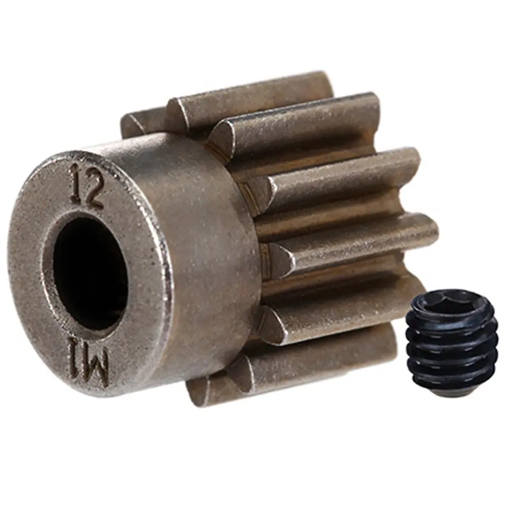 Steel Pinion Gear, 1.0 Metric Pitch, 12T 1