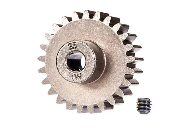 Pinion Gear, 1P, 5Mm Shaft, 25T W/ Set Screw 1