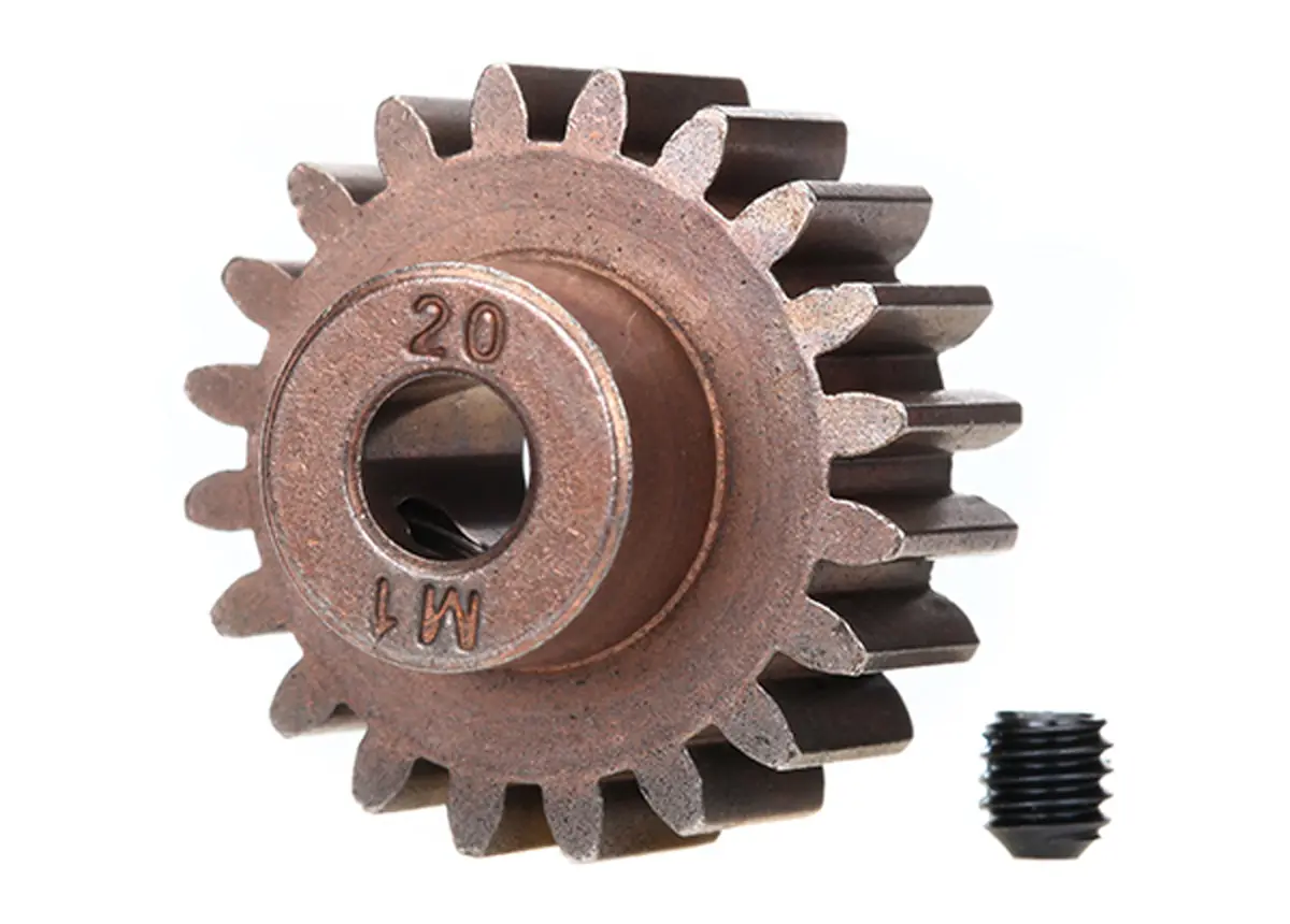 Pinion Gear, 1.0 Metric Pitch, 20T 1