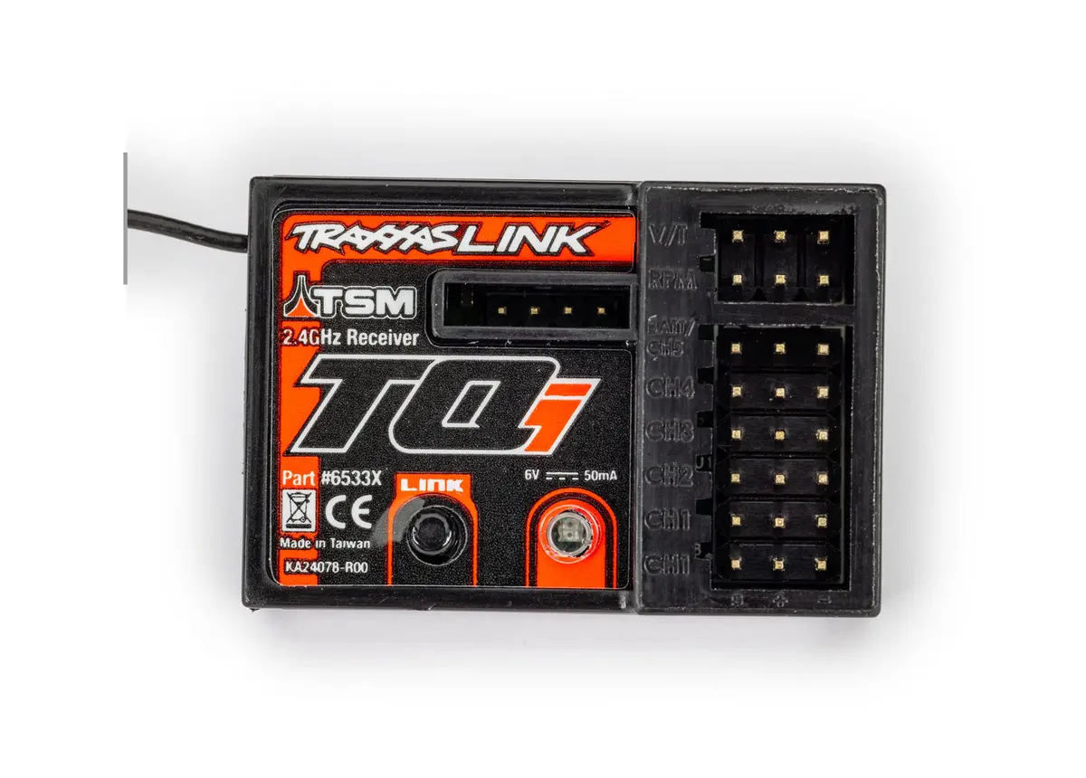 Tqi 2.4Ghz 5-Channel Micro Receiver W/ Telemetry & Tsm 1