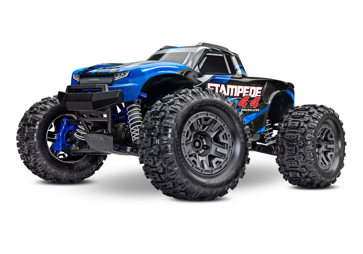 Stampede Bl-2S 1/10 4X4 Monster Truck Rtr, Blue 1