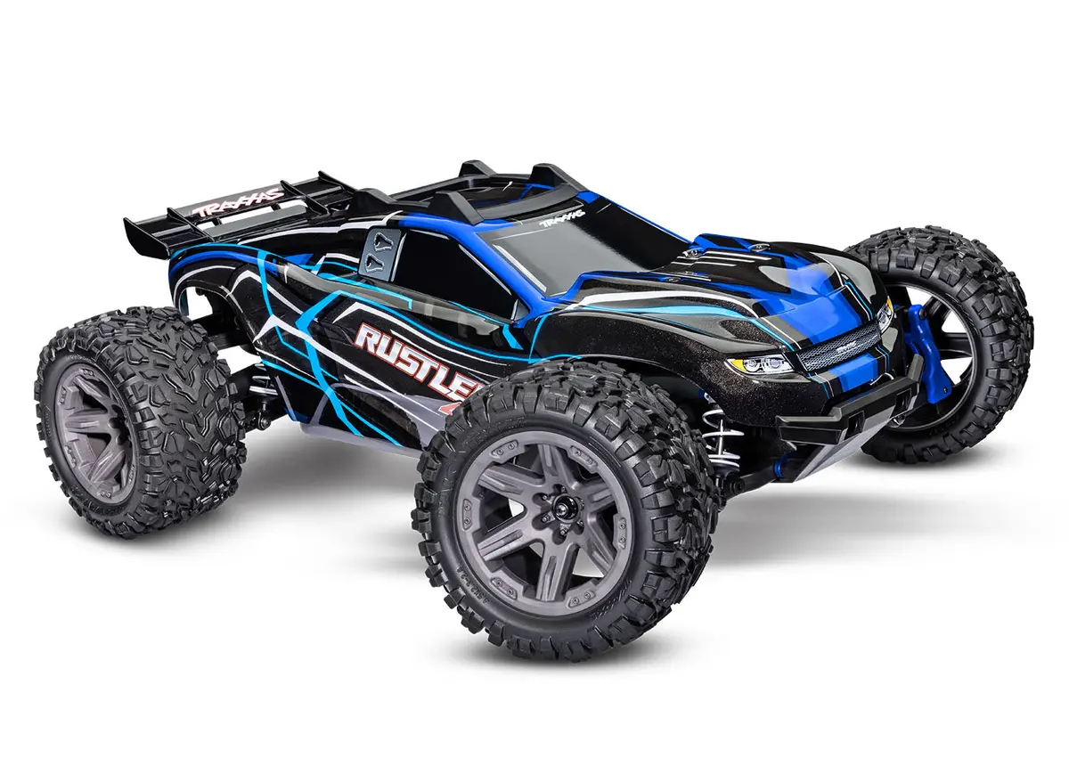 Rustler Bl-2S 1/10 4X4 Stadium Truck Rtr, Blue 1