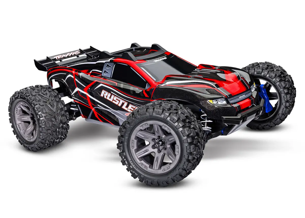 Rustler Bl-2S 1/10 4X4 Stadium Truck Rtr, Red 1