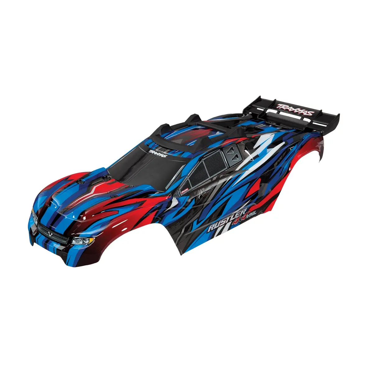 Rustler 4X4 Vxl Pre-Cut Body, Blue 1