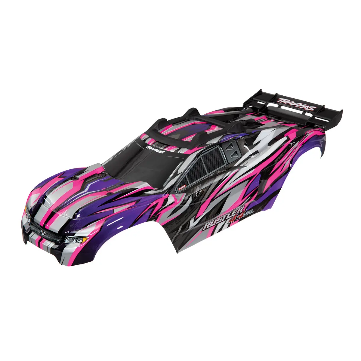 Rustler 4X4 Vxl Pre-Cut Body, Pink 1