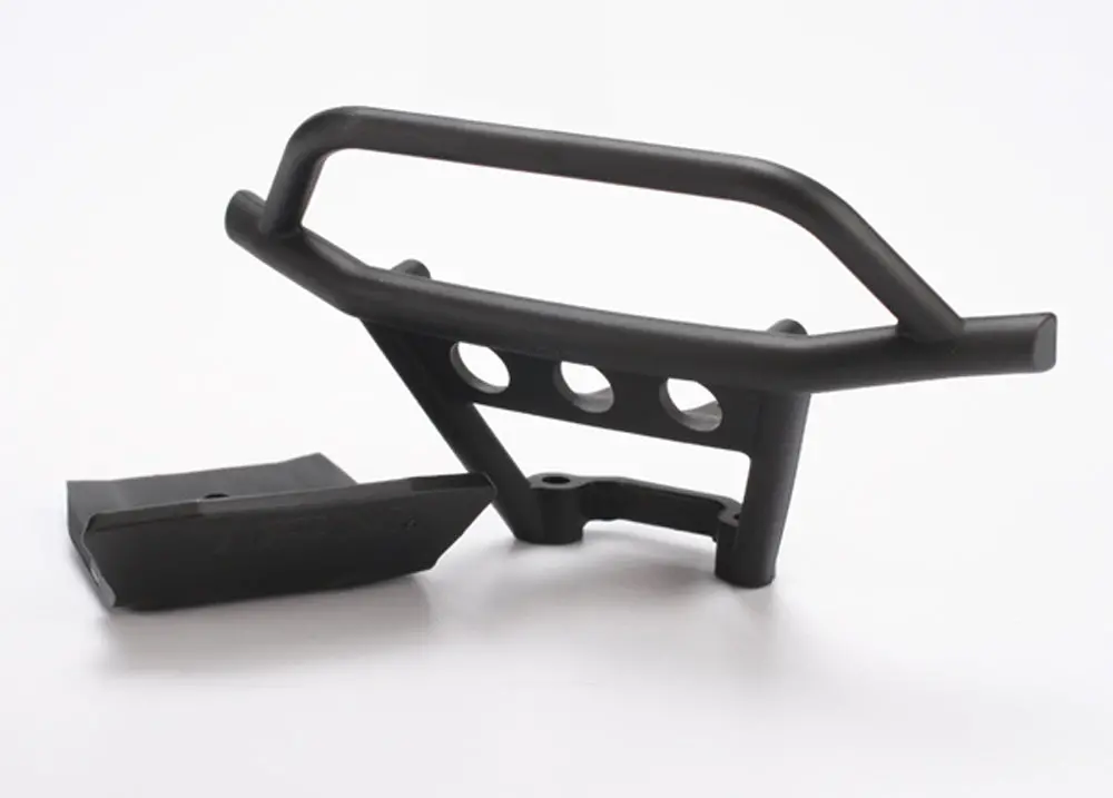Front Bumper & Skid Plate, Black 1