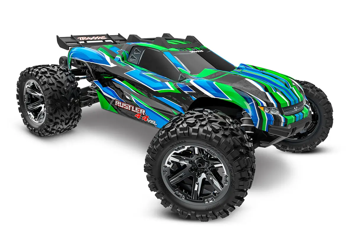 Rustler Vxl 1/10 4X4 Stadium Truck Rtr, Green 1