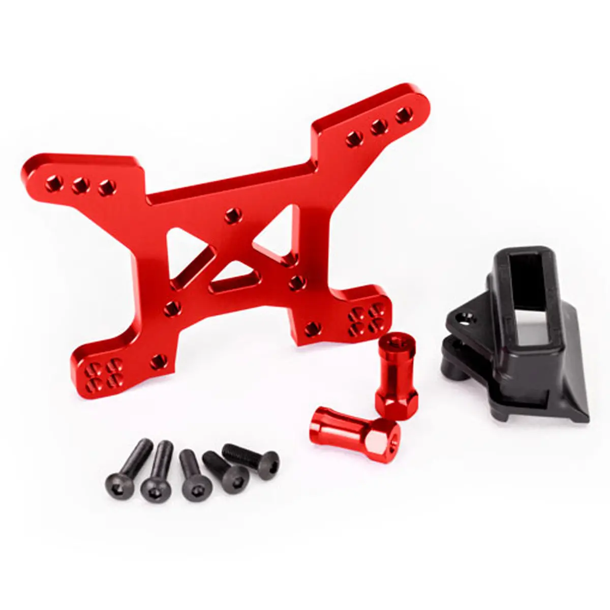 Front Aluminum Shock Tower, Red 1