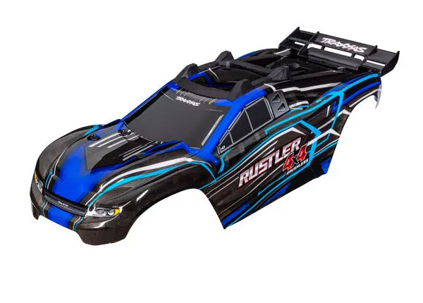 Rustler 4X4 Body, Blue 1