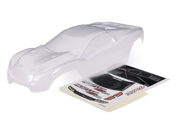 Rustler Clear Body 1