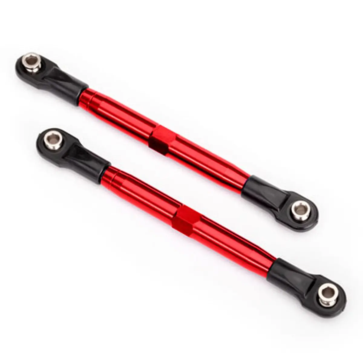 Front & Rear Aluminum Toe Links, Red 1
