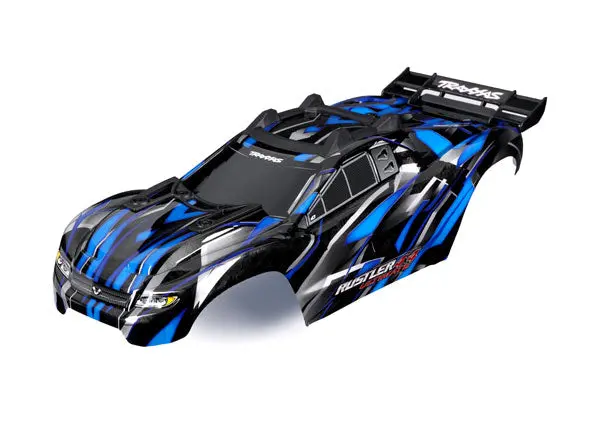 Rustler 4X4 Body, Blue 1