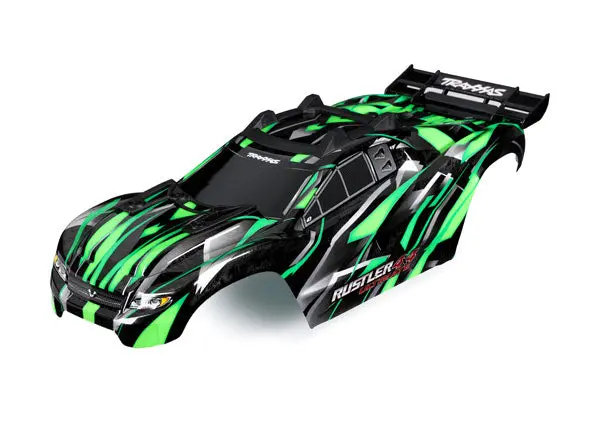 Rustler 4X4 Body, Green 1