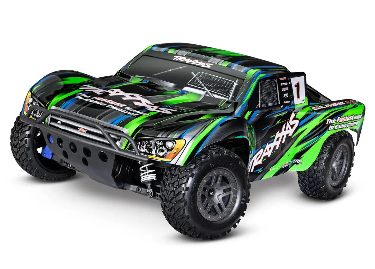 Slash Bl-2S 1/10 4X4 Short Course Truck Rtr, Green 1