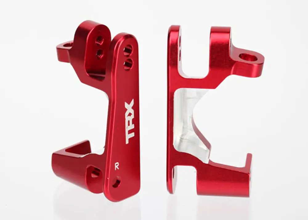 Aluminum Caster Block Set, Red 1