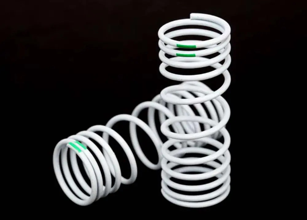 Front Springs, Progressive -10% Rate Green 1