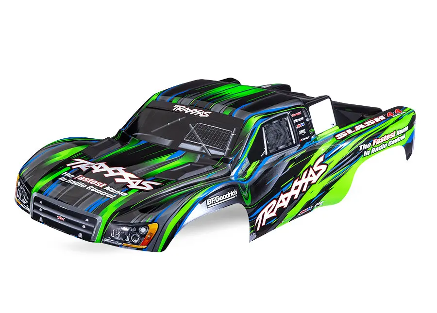 Slash 4X4 Body, Green 1