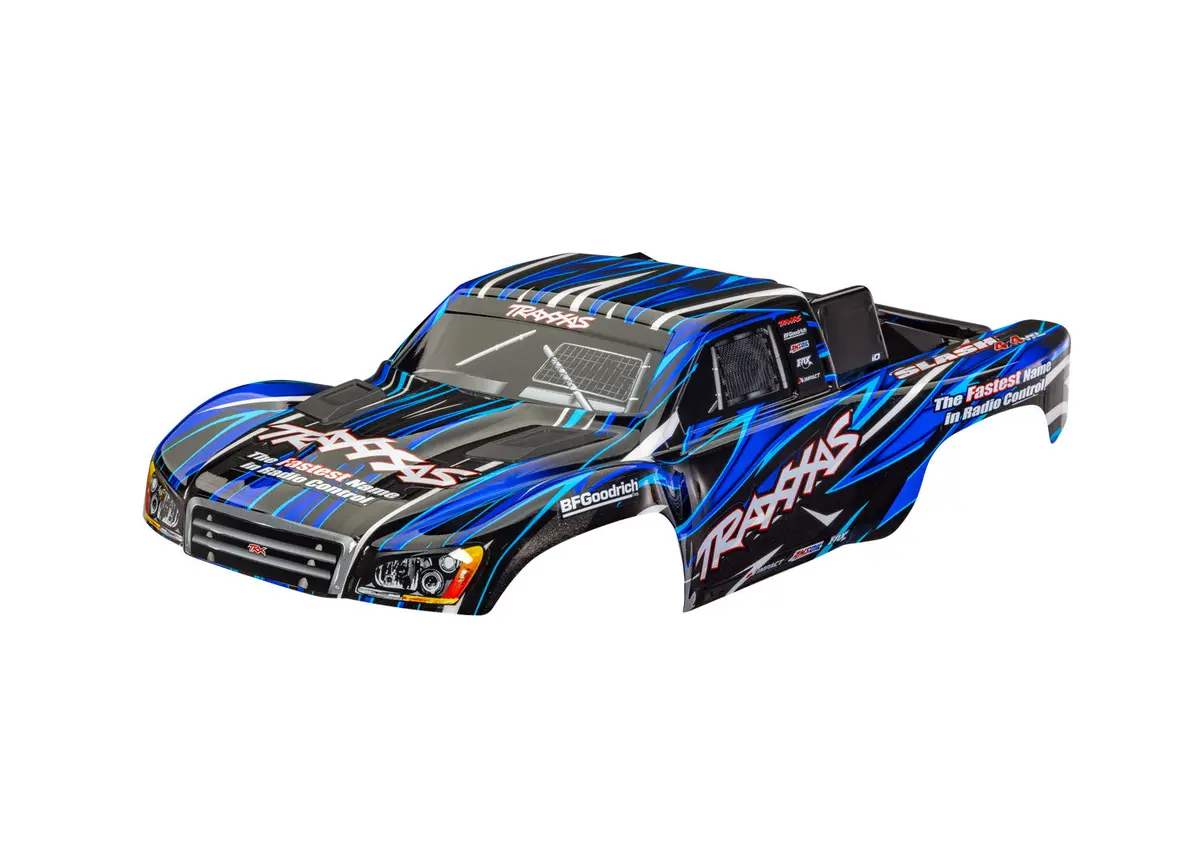 Slash 4X4/Vxl/2Wd Clipless Body, Blue 1