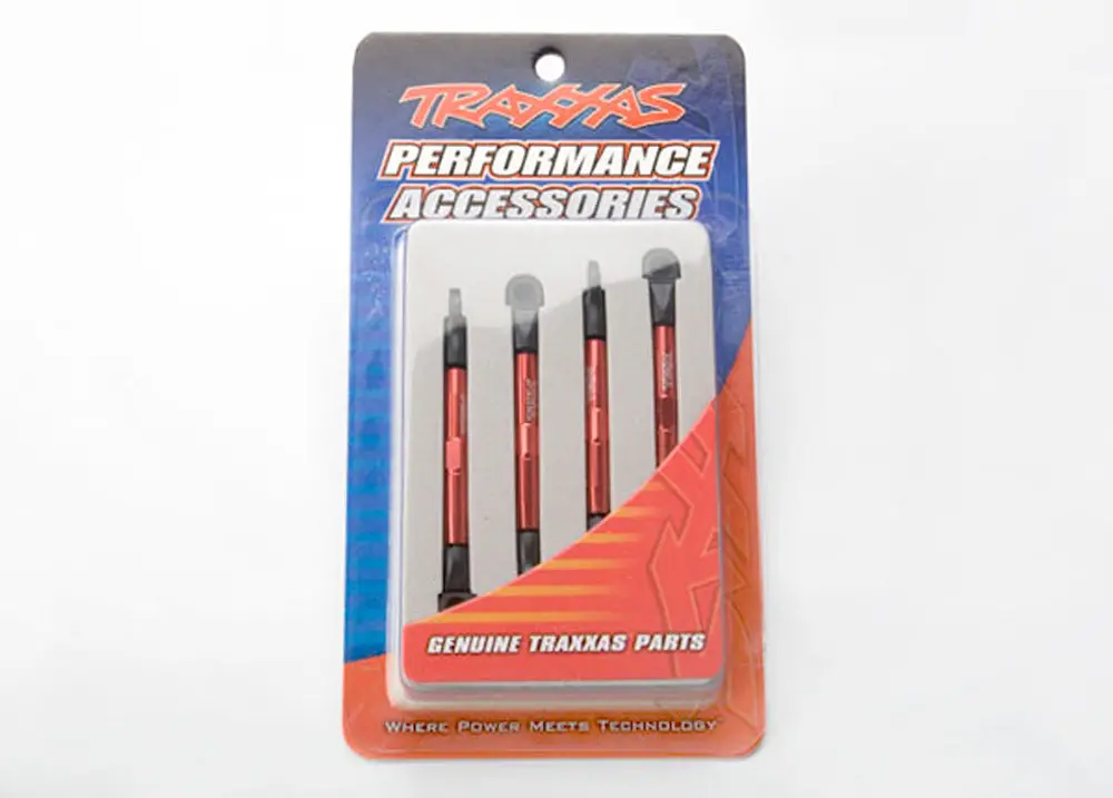 Aluminum Toe Links, Red 1