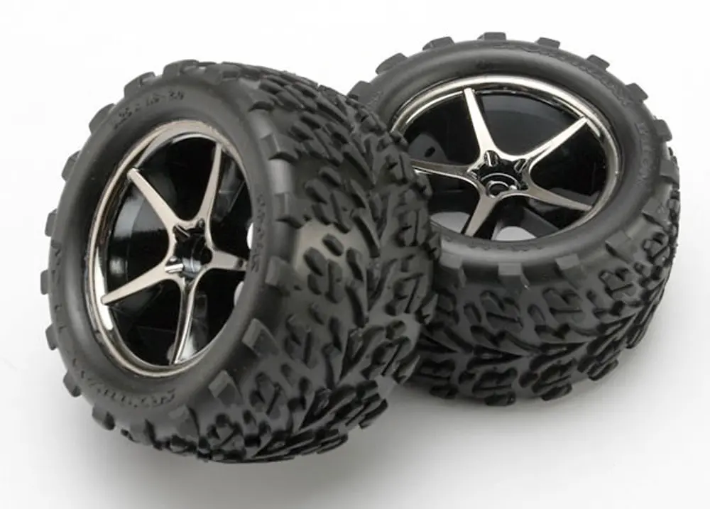 Talon Tires, Gemini Wheels, Black Chrome 1