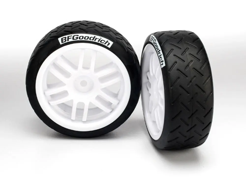 Rally Tires & Wheels, White 1