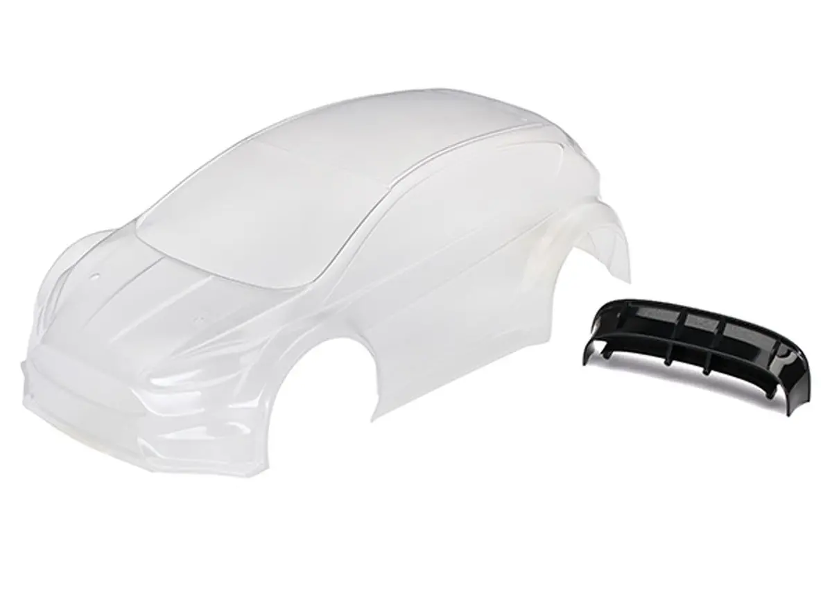 Rally Ford Fiesta St Pre-Cut Body, Clear 1