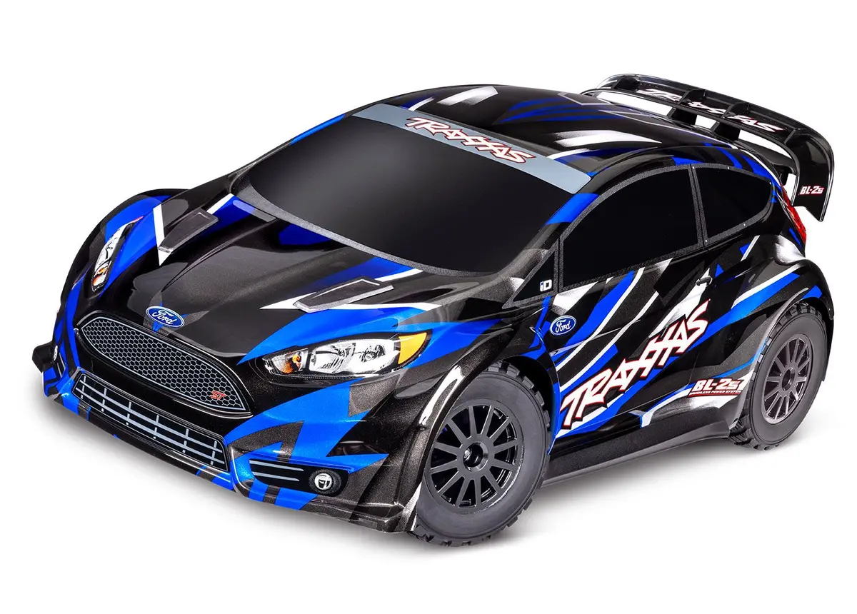 Ford Fiesta St 1/10 4Wd Rally Car Rtr, Blue 1