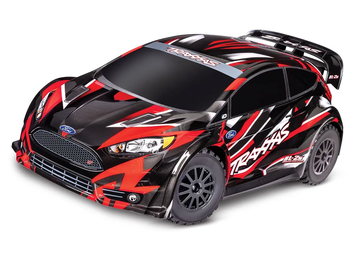 Ford Fiesta St 1/10 4Wd Rally Car Rtr, Red 1