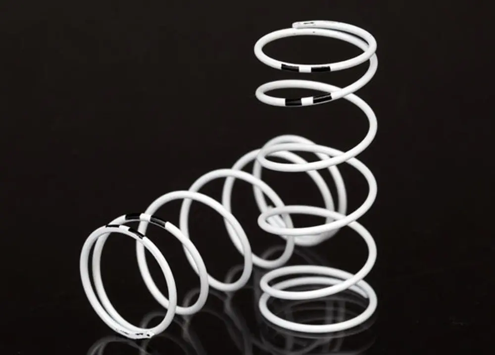 Gtr Long Shock Springs, White, 0.767 Rate 1