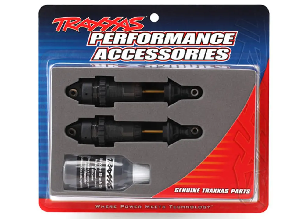 Gtr Long Shocks, Hard Anodized, Black 1