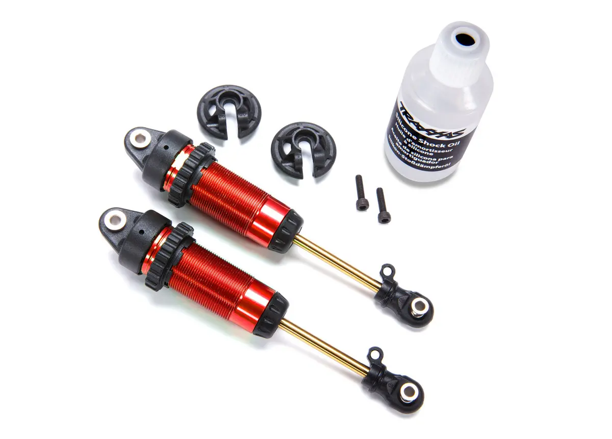 Fully Assembled Xx-Long Gtr Shocks, Red 1