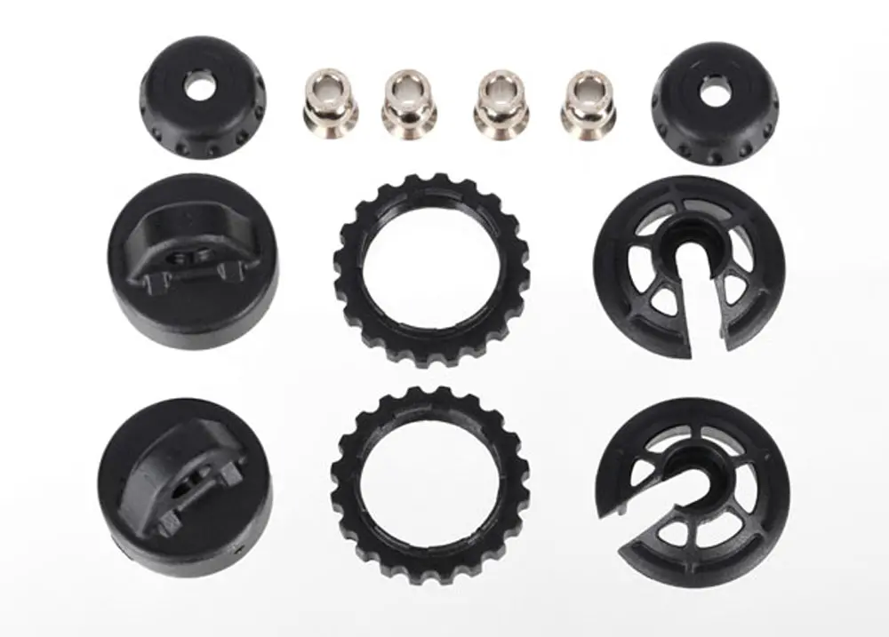 Gtr Long/Xx-Long Shock Caps & Springs Retainers 1