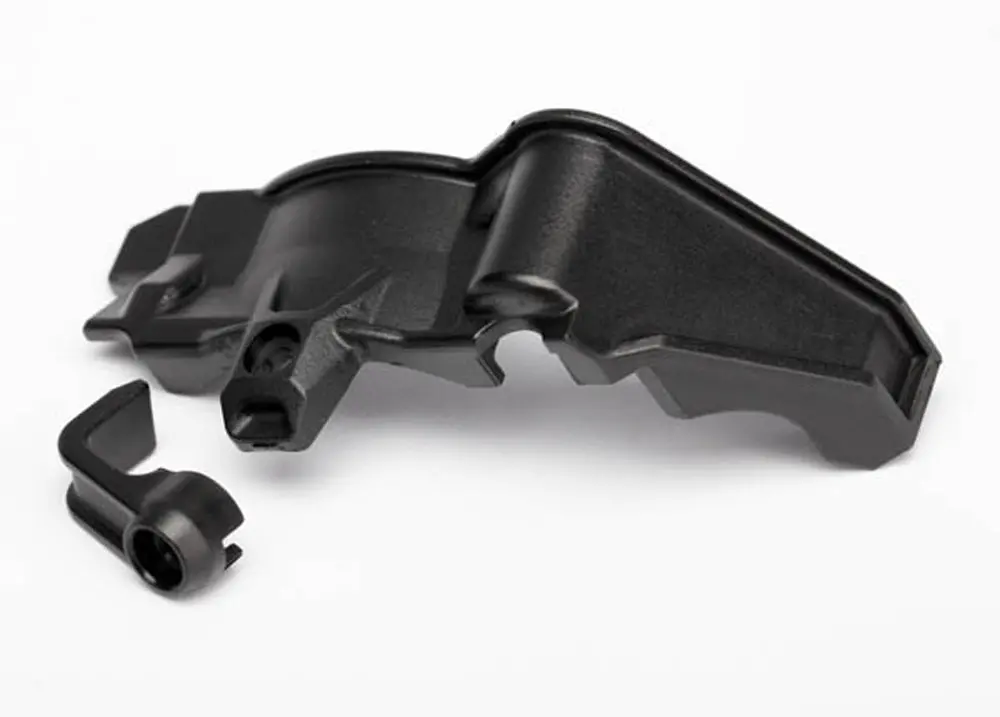 Gear Cover & Wire Retainer 1