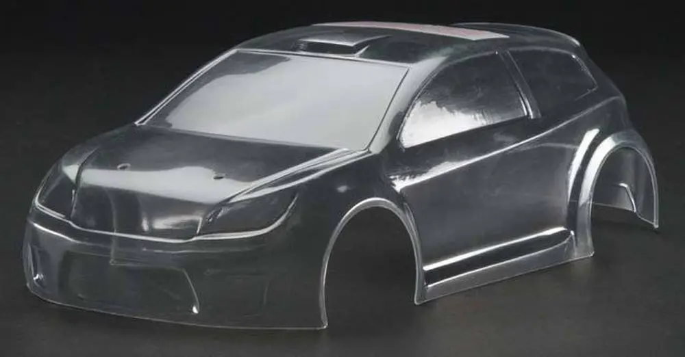 Latrax 1/18 Rally Pre-Cut Body, Clear 1
