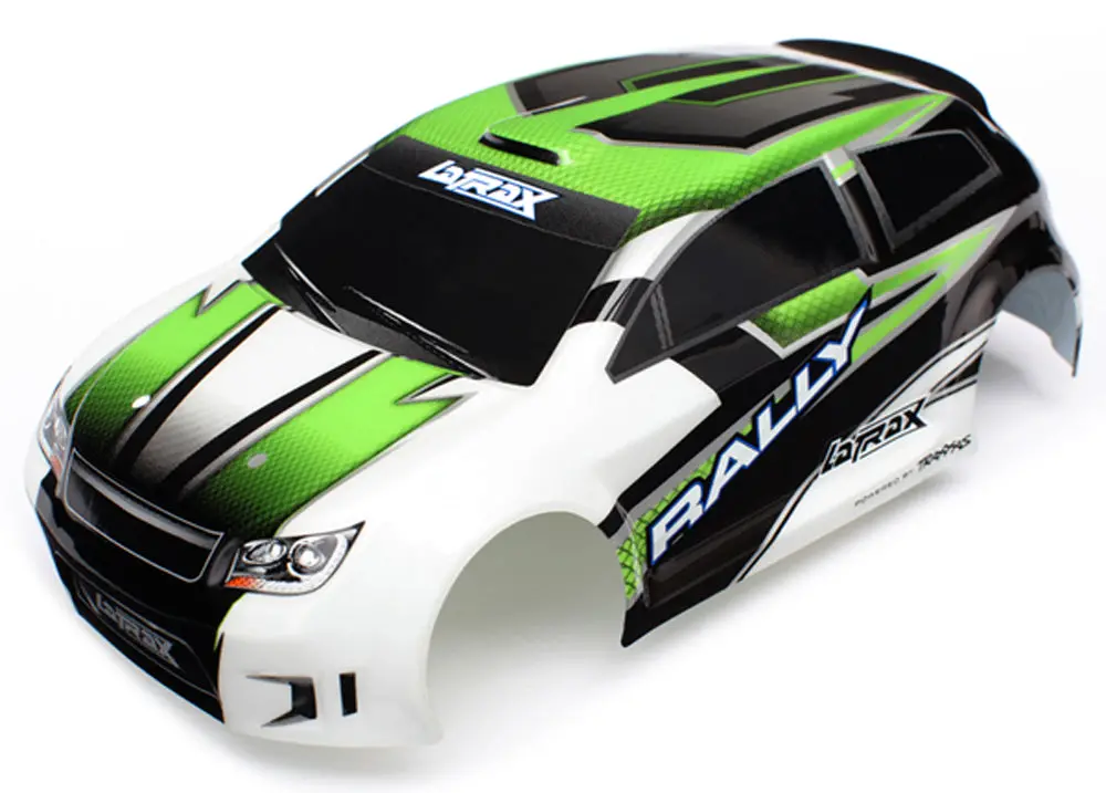 Latrax 1/18 Rally Pre-Cut Body, Painted, Green 1