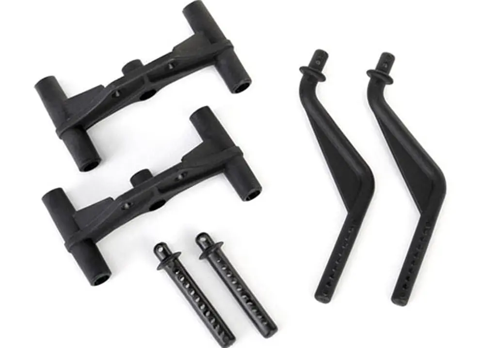Front & Rear Body Mounts Set, 1/18 Rally 1