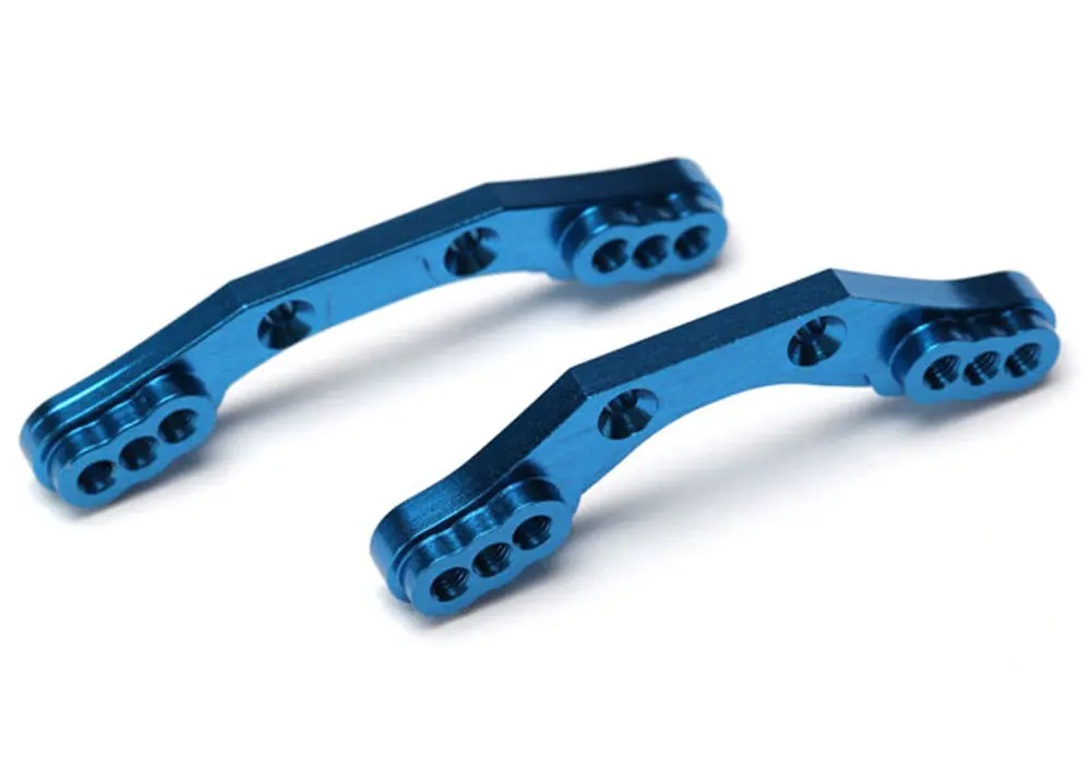 Front & Rear Aluminum Shock Towers, Blue 1