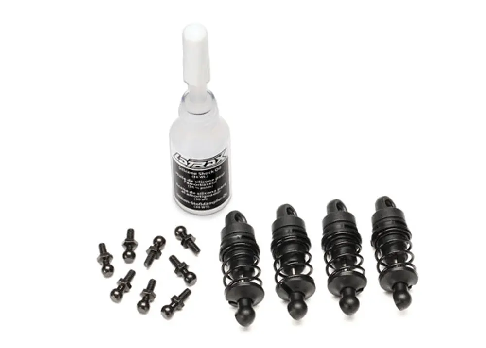 Oil-Filled Shocks, Springs, Assembled, Latrax 1