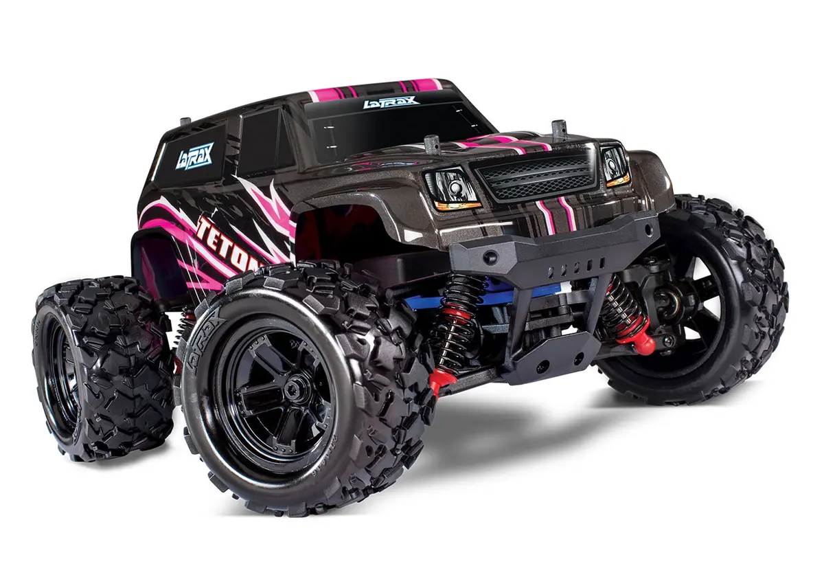 Latrax Teton 1/18 4X4 Monster Truck Rtr, Pink 1